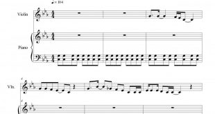 نت ویولن آهنک زیبای Rolling in the Deep از ادل برای نوازندگان متوسط | نت ویولن ادل لوری
