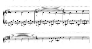 نت پیانو Vesuvius برای نوازندگان متوسط | نت پیانو دیوید لنز