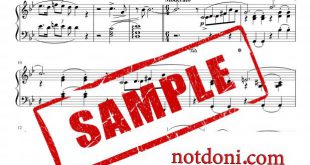 نت پیانو Ballade No 1 in G minor chopin برای نوازندگان حرفه ای | نت پیانو فردریک شوپن
