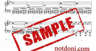 نت پیانو متن اصلی سریال arrow برای نوازندگان حرفه ای | نت پیانو بلیک نیلی