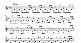 نت سنتور سمفونی شماره ۴۰ موتزارت برای نوازندگان حرفه ای | نت سنتور ولفگانگ آمادئوس موتسارت