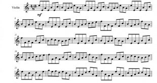 نت ویولن keys to imagination از یانی برای نوازندگان متوسط | نت ویولن یانیس کریسومالیس