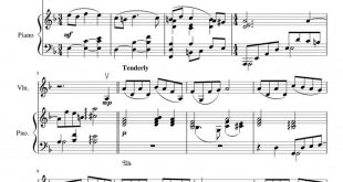 نت ویولن فیلم فهرست شیندلر برای دونوازی ویولن و پیانو برای نوازندگان مبتدی | نت ویولن جان ویلیامز
