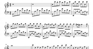 نت پیانو Passacaglia برای نوازندگان متوسط | نت پیانو جرج فردریک هندل