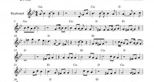نت کیبورد آهنگ قدیما برای نوازندگان متوسط | نت کیبورد سیاوش قمیشی
