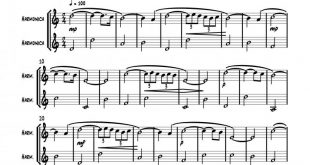 نت ساز دهنی la valse d Amelie برای سازدهنی برای نوازندگان متوسط | نت ساز دهنی یان تیرسن