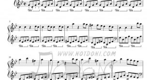 نت پیانو سمفونی شماره 40 موتسارت برای نوازندگان متوسط | نت پیانو ولفگانگ آمادئوس موتسارت