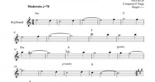 نت کیبورد خاطرات الحمرا برای نوازندگان متوسط | نت کیبورد فرانسیسکو تارگا