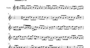 نت ویولن تو بخوان علیرضا افتخاری برف پیری در دو گام شور لا و شور سل برای نوازندگان متوسط | نت ویولن همایون خرم
