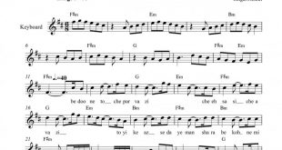 نت کیبورد نیاز معین به برای نوازندگان متوسط | نت کیبورد جهانبخش پازوکی