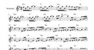 نت کیبورد پنجره معین به برای نوازندگان متوسط | نت کیبورد حسن شماعی‌زاده