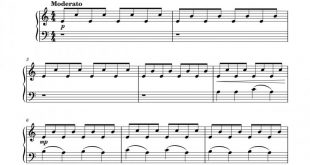 نت پیانو Cold Wind variation 1از Ludovico Einaudi برای نوازندگان متوسط | نت پیانو لودویکو اناودی