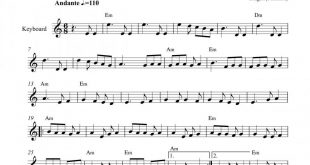 نت کیبورد صبر و طاقت مهستی به برای نوازندگان متوسط | نت کیبورد جهانبخش پازوکی
