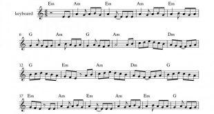 نت کیبورد حرف آخر را بزن مهستی به برای نوازندگان متوسط | نت کیبورد جهانبخش پازوکی