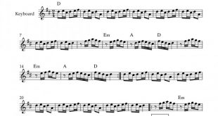 نت کیبورد پاپی سلیمانی حسین فرجی به برای نوازندگان متوسط | نت کیبورد حسین فرجی